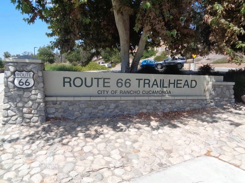 Route 66 Trailhead Park. Click for full size. Route 66 Trailhead Park image. Click for full size.