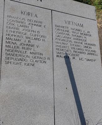 Servicemen who were Killed in Action Marker image. Click for full size.