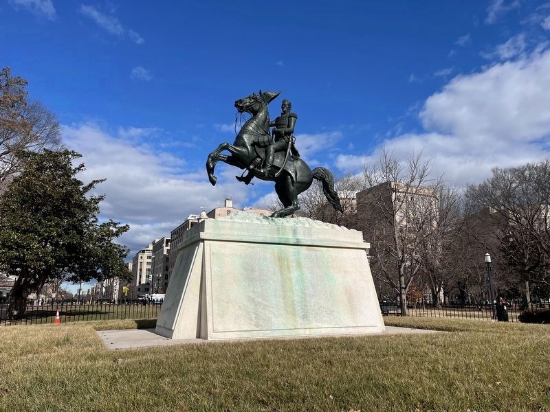 Andrew Jackson Marker. Click for full size. Andrew Jackson Marker image. Click for full size.