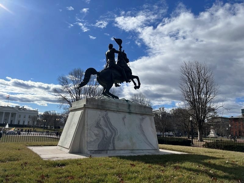 Andrew Jackson Marker. Click for full size. Andrew Jackson Marker image. Click for full size.