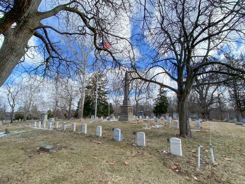 Civil War Memorial. Click for full size. Civil War Memorial image. Click for full size.