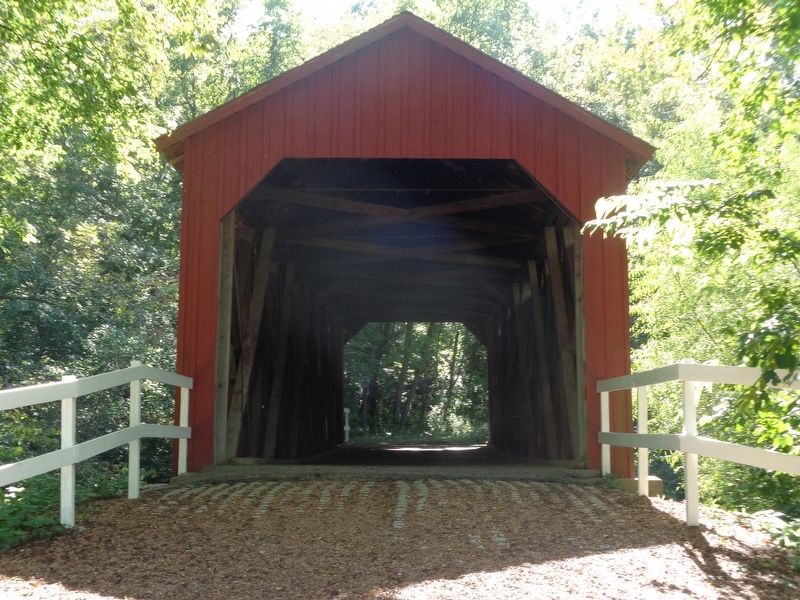 Sandy Creek Covered Bridge image. Click for full size.