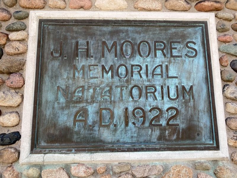 Moores Park Pool Marker image. Click for full size.