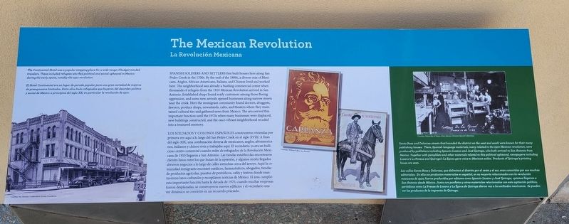 The Mexican Revolution Marker image. Click for full size.
