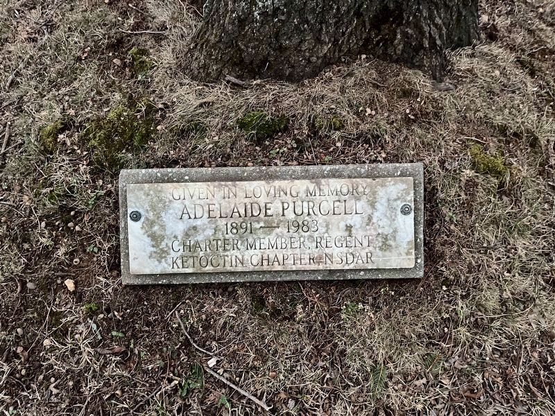Adelaide Purcell Marker image. Click for full size.