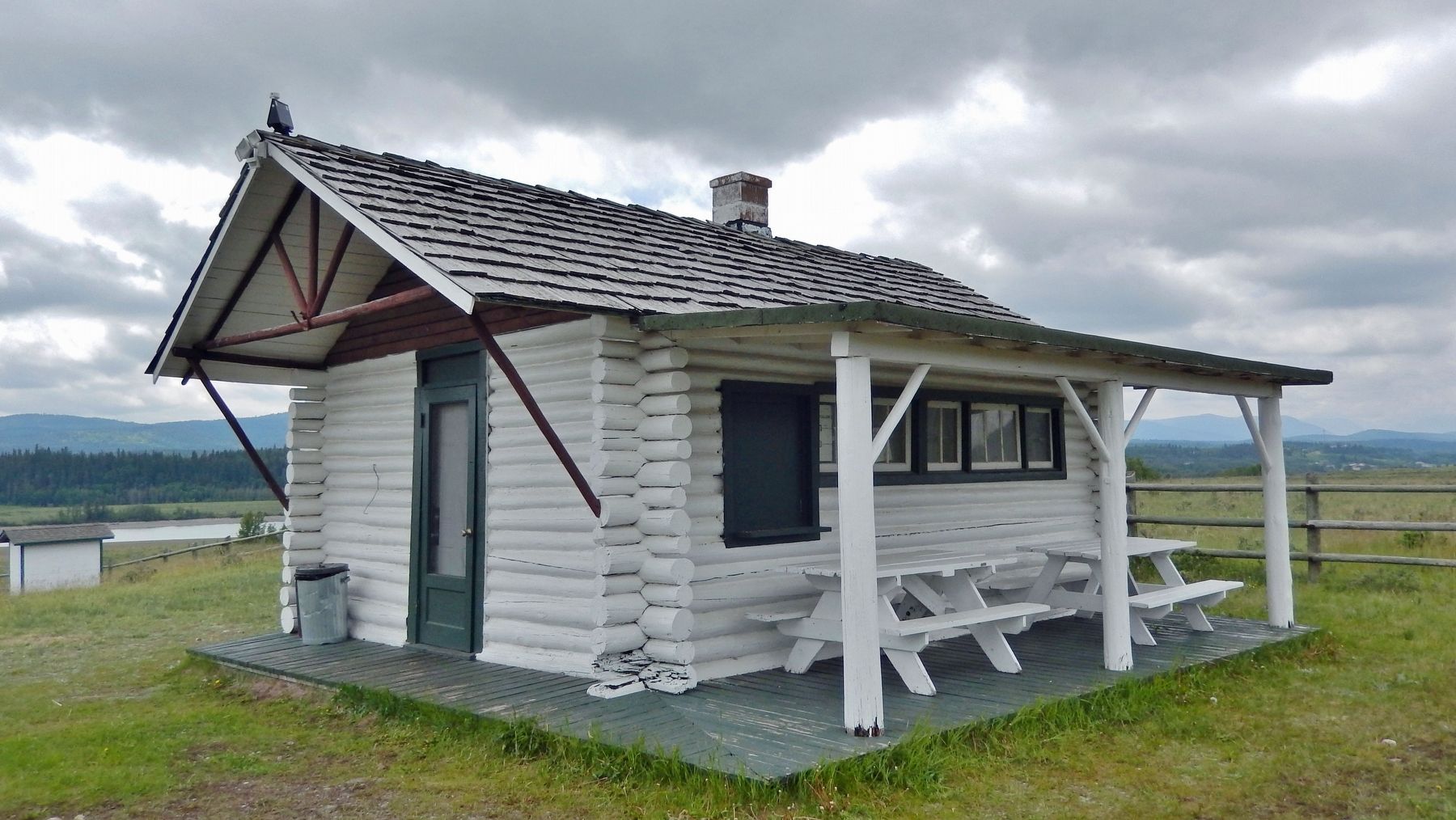 Caretaker's Cabin (<i>northeast elevation</i>) image. Click for full size.