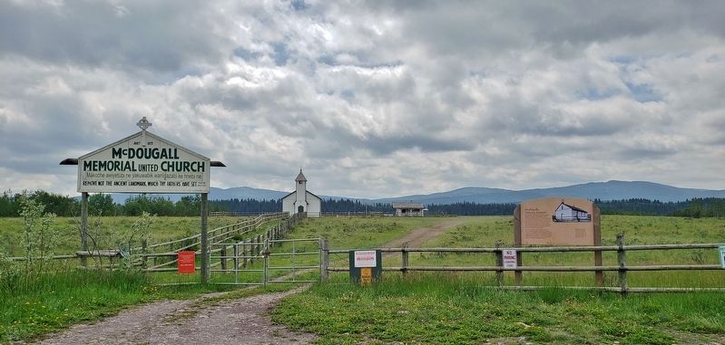 Morleyville Historic Mission Marker. Click for more information. Morleyville Historic Mission Marker image. Click for more information.