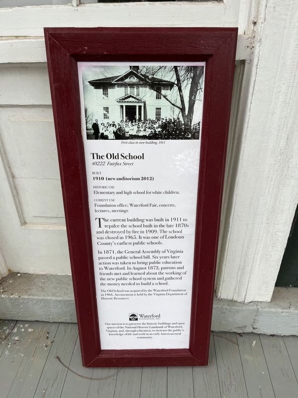 The Old School Marker image. Click for full size.