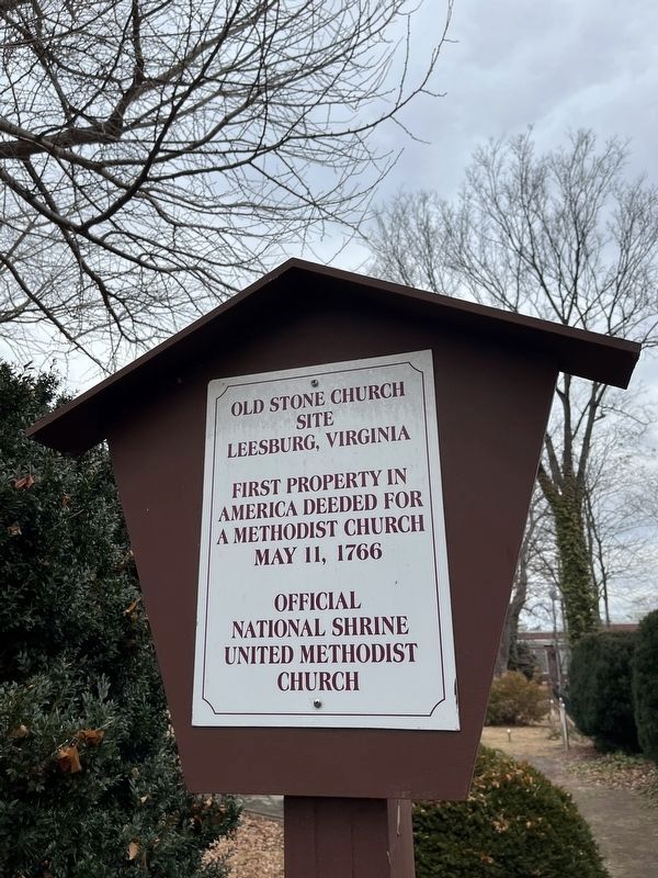 Old Stone Church Site Marker image. Click for full size.