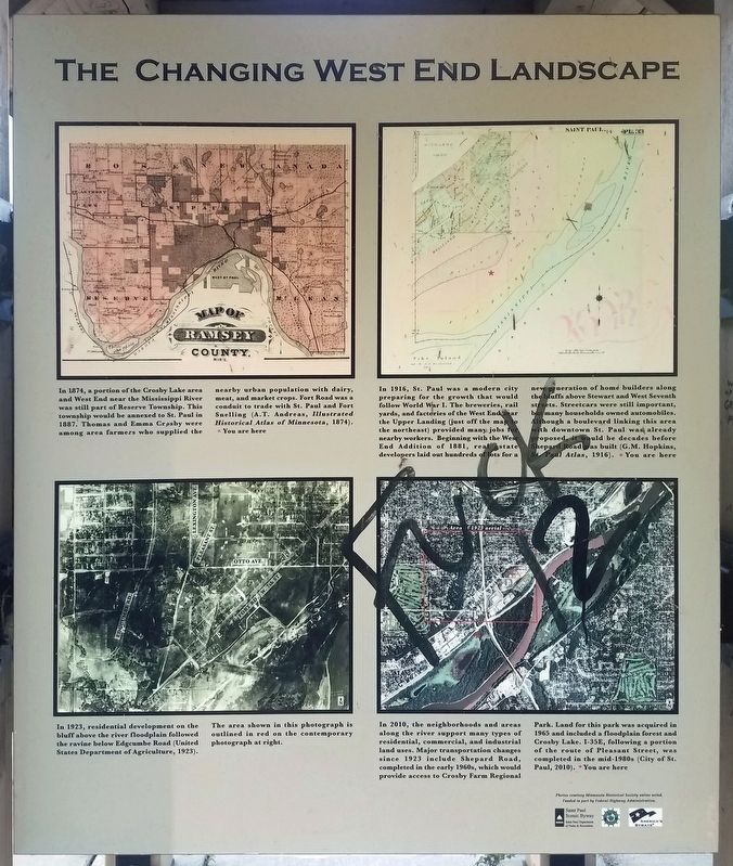 The Changing West End Landscape Marker image. Click for full size.