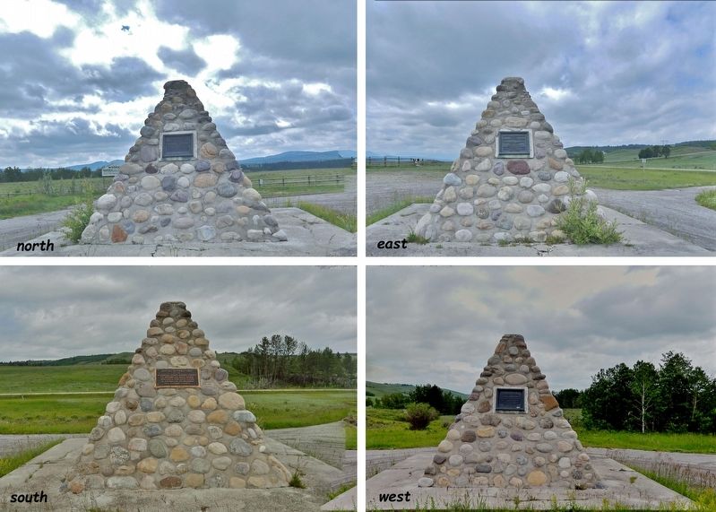 McDougall Memorial Cairn. Click for full size. McDougall Memorial Cairn image. Click for full size.
