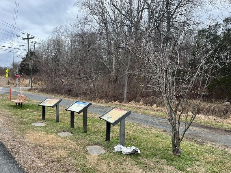 Hunters Mill Marker. Click for full size. Hunters Mill Marker image. Click for full size.