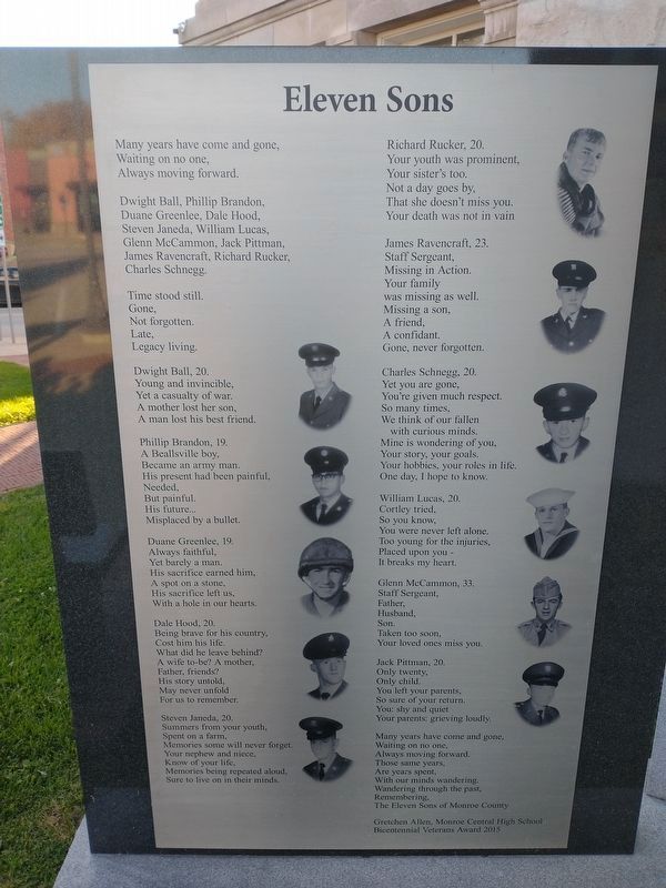 Eleven Sons Marker image. Click for full size.