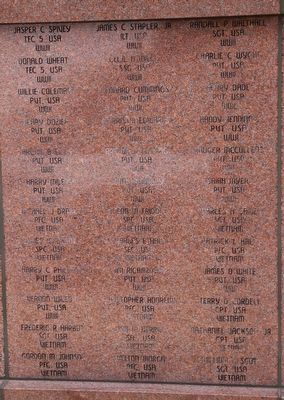 United States Armed Forces Memorial. Click for full size. United States Armed Forces Memorial image. Click for full size.