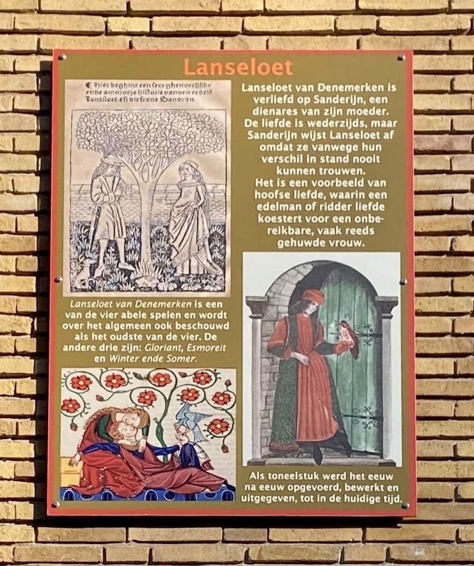 Lanseloet / Lancelot Marker. Click for full size. Lanseloet / Lancelot Marker image. Click for full size.