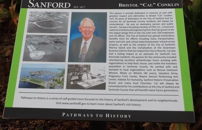 Sanford Est. 1877 Marker image. Click for full size.