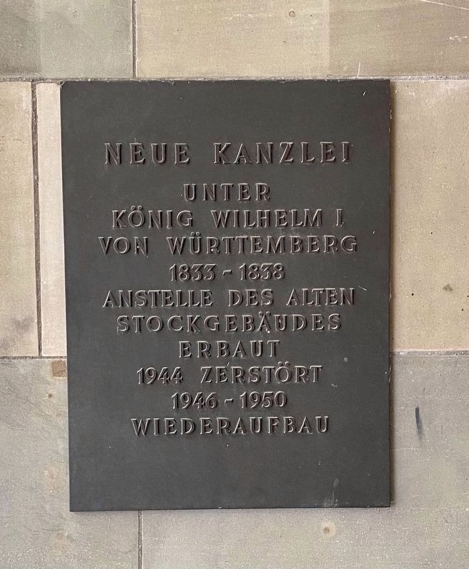 Neue Kanzlei / New Chancellery Marker image. Click for full size.