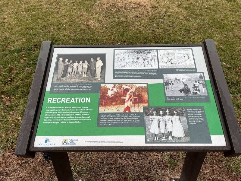 Recreation Marker. Click for full size. Recreation Marker image. Click for full size.