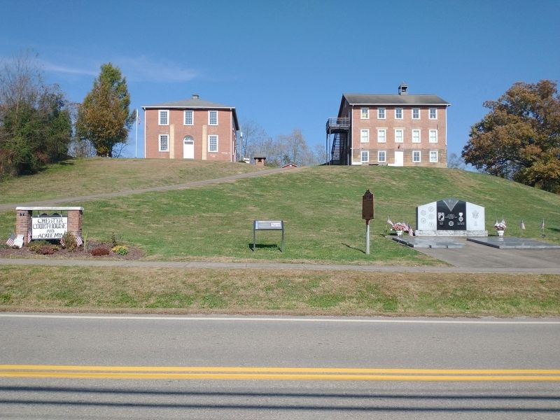 Chester Courthouse & Academy. Click for full size. Chester Courthouse & Academy image. Click for full size.
