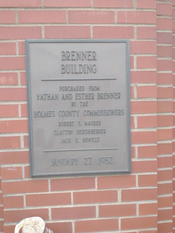 Brenner Building Marker image. Click for full size.