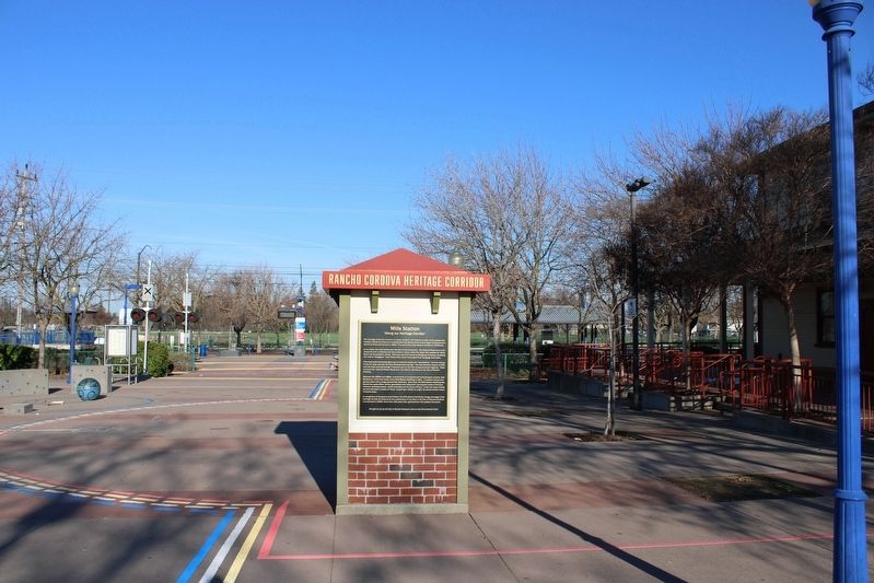 Mills Station Marker image. Click for full size.