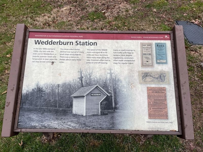 Wedderburn Station Marker. Click for full size. Wedderburn Station Marker image. Click for full size.