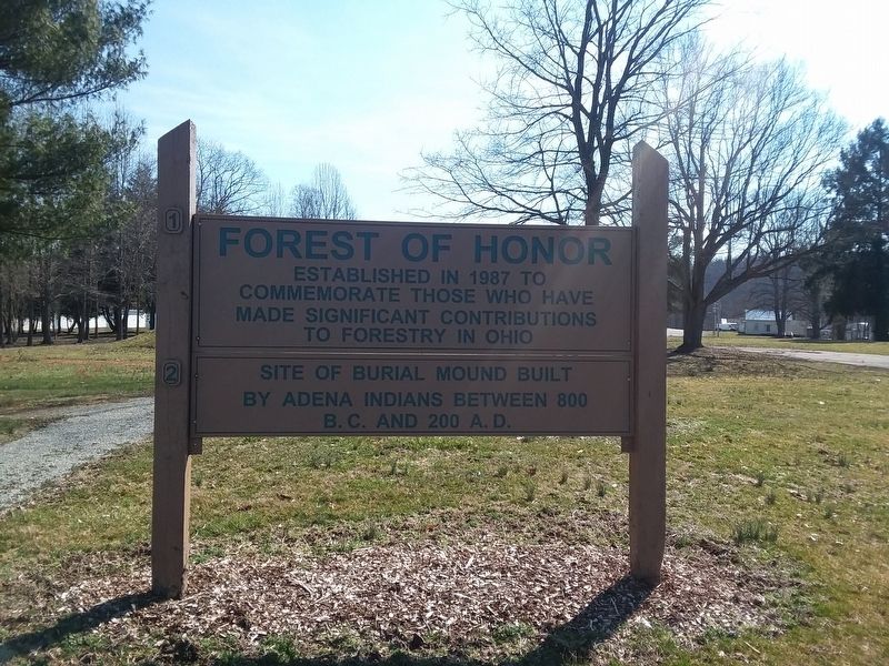 Forest Of Honor Marker image. Click for full size.