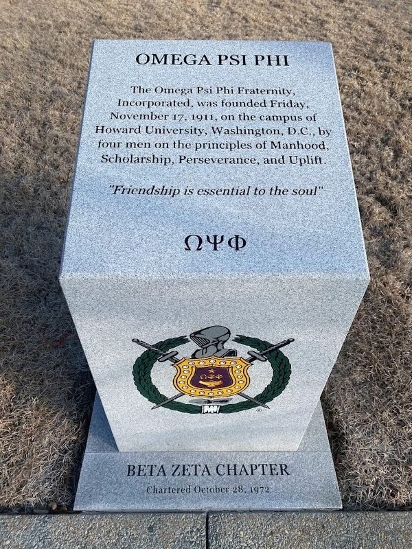 Omega Psi Phi Marker image. Click for full size.