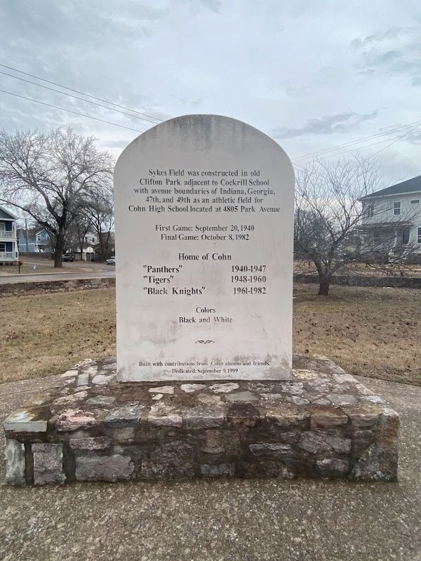 Sykes Field Marker Reverse. Click for full size. Sykes Field Marker Reverse image. Click for full size.
