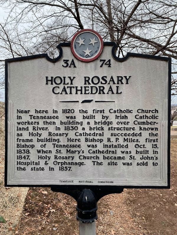 Holy Rosary Cathedral Marker image. Click for full size.