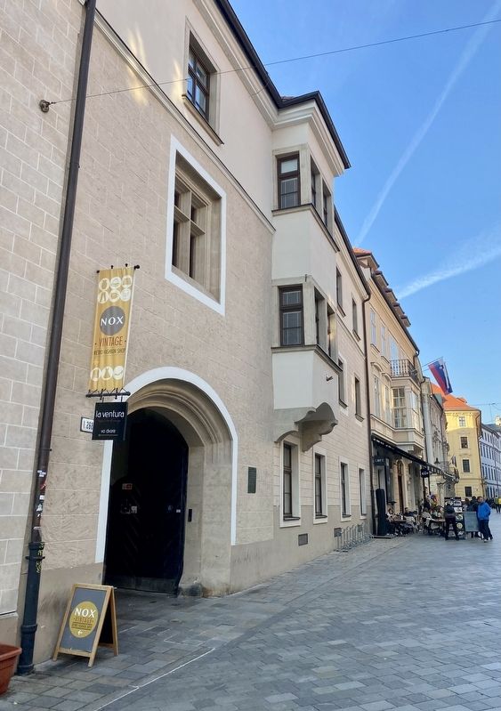 Academia Istropolitana Marker - 2022 image. Click for full size.