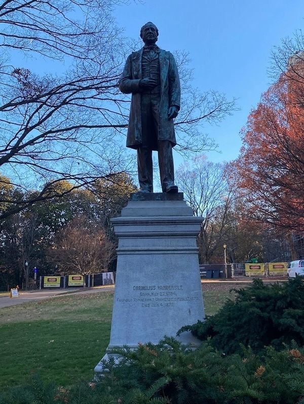 Cornelius Vanderbilt Marker. Click for full size. Cornelius Vanderbilt Marker image. Click for full size.