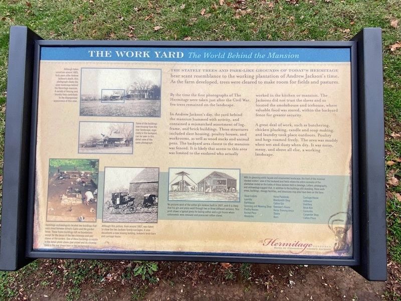 The Work Yard Marker image. Click for full size.