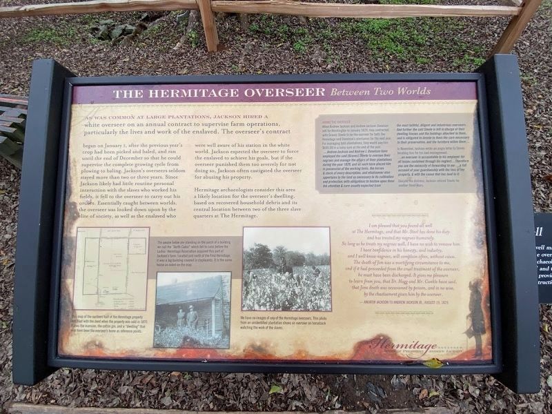 The Hermitage Overseer Marker. Click for full size. The Hermitage Overseer Marker image. Click for full size.