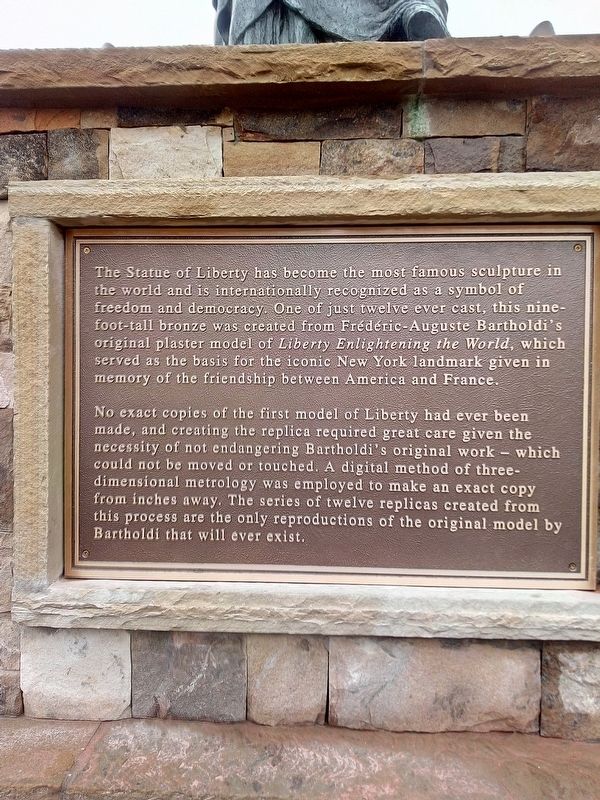 Liberty Enlightening the World Marker. Click for full size. Liberty Enlightening the World Marker image. Click for full size.