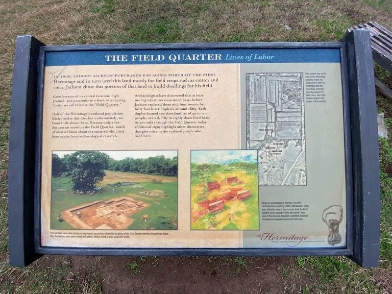 The Field Quarter Marker. Click for full size. The Field Quarter Marker image. Click for full size.