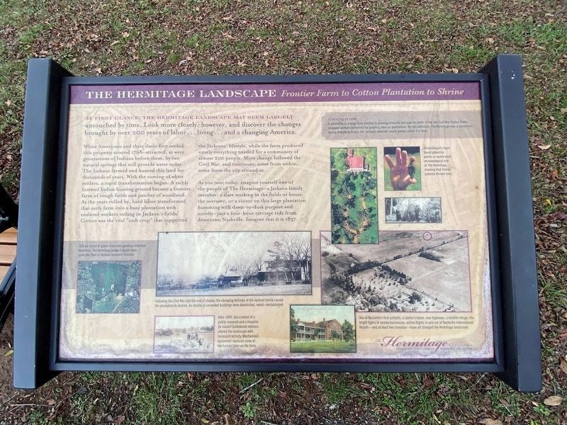 The Hermitage Landscape Marker. Click for full size. The Hermitage Landscape Marker image. Click for full size.