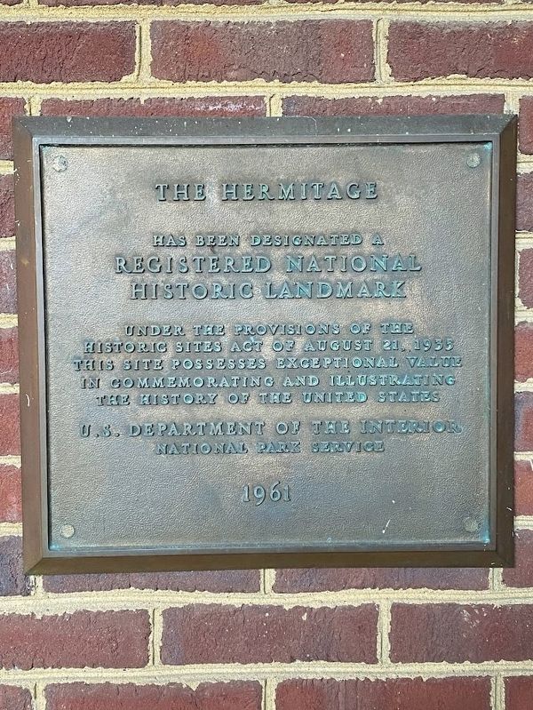 The Hermitage Marker image. Click for full size.