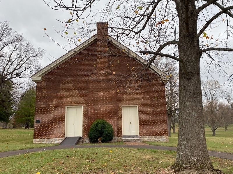 Hermitage Church Marker. Click for full size. Hermitage Church Marker image. Click for full size.