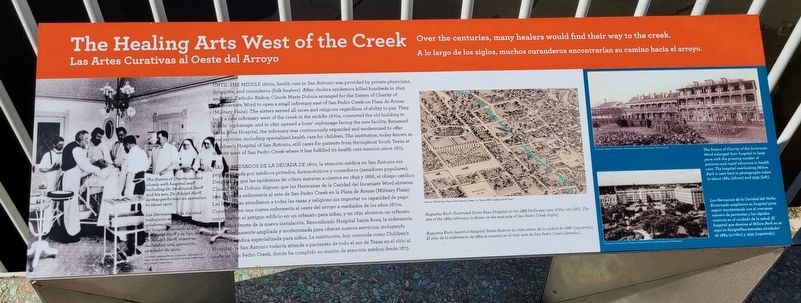 The Healing Arts West of the Creek Marker image. Click for full size.