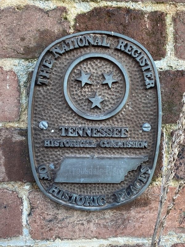 Trousdale Place Marker image. Click for full size.