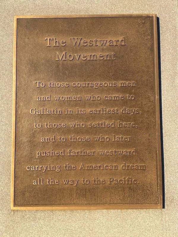 The Westward Movement Marker image. Click for full size.