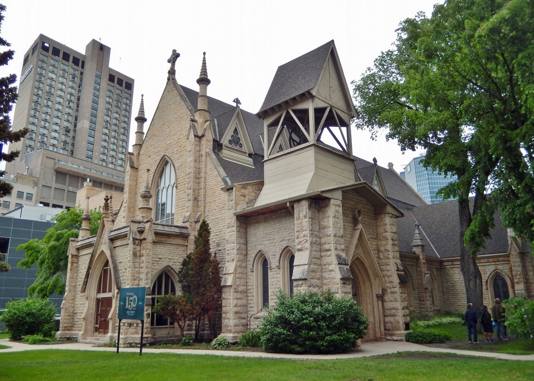 Holy Trinity Anglican Church (<i>southwest elevation</i>) image. Click for full size.