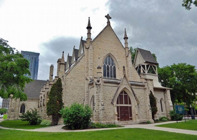 Holy Trinity Anglican Church (<i>northwest elevation</i>) image. Click for full size.