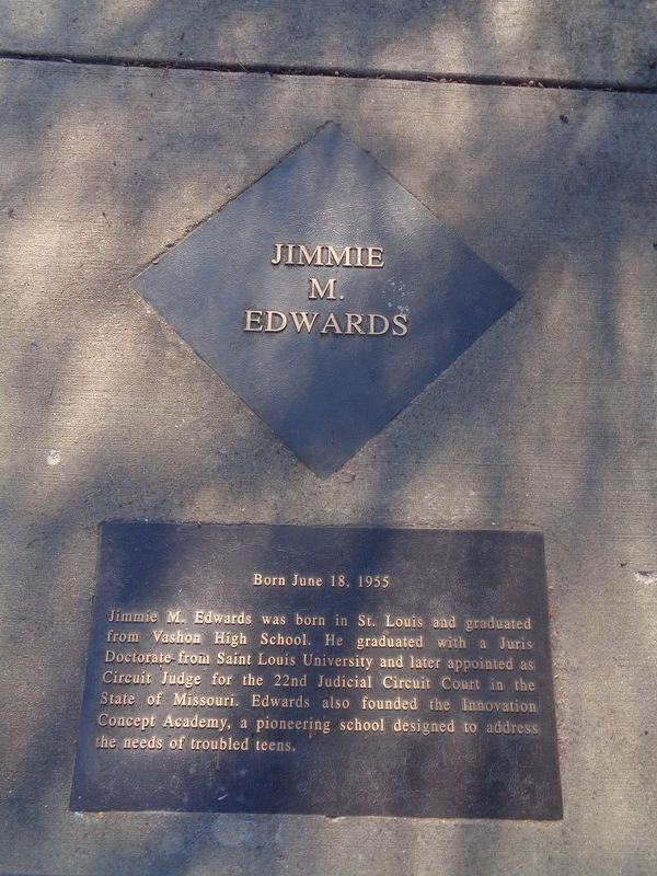 Jimmie M. Edwards Marker image. Click for full size.
