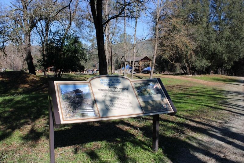 Where the Gold Rush Started Marker image. Click for full size.