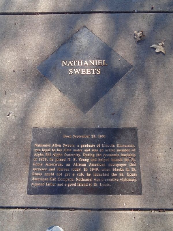 Nathaniel Sweets Marker image. Click for full size.