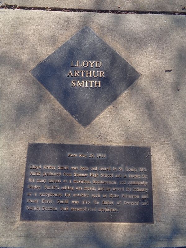 Lloyd Arthur Smith Marker image. Click for full size.
