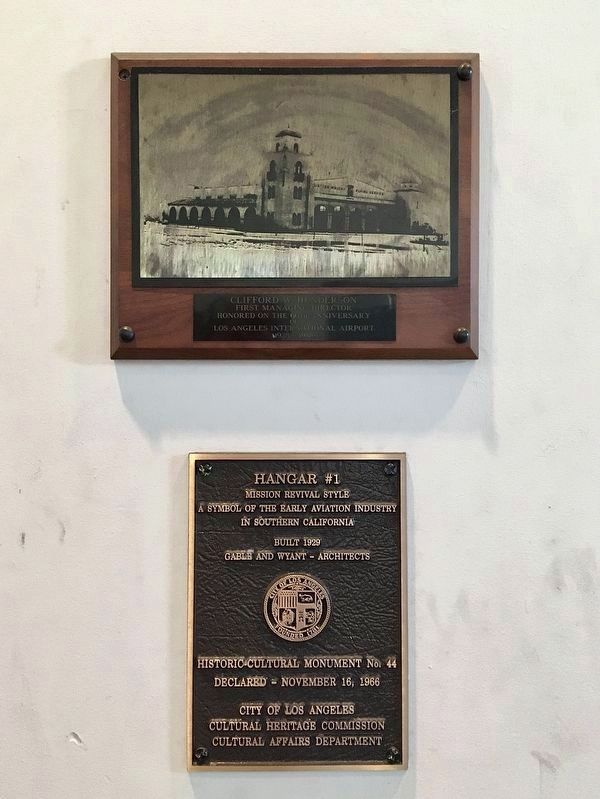 Hangar #1 Marker. Click for full size. Hangar #1 Marker image. Click for full size.