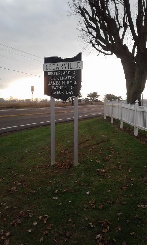 Cedarville Marker image. Click for full size.